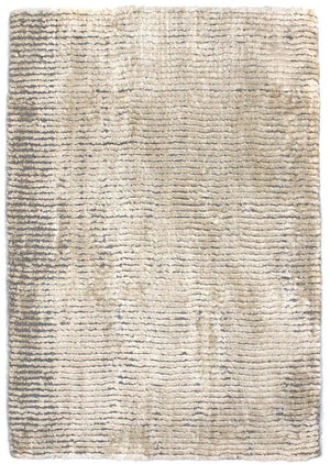 Viscose tapijt - 95 x 65 cm - beige