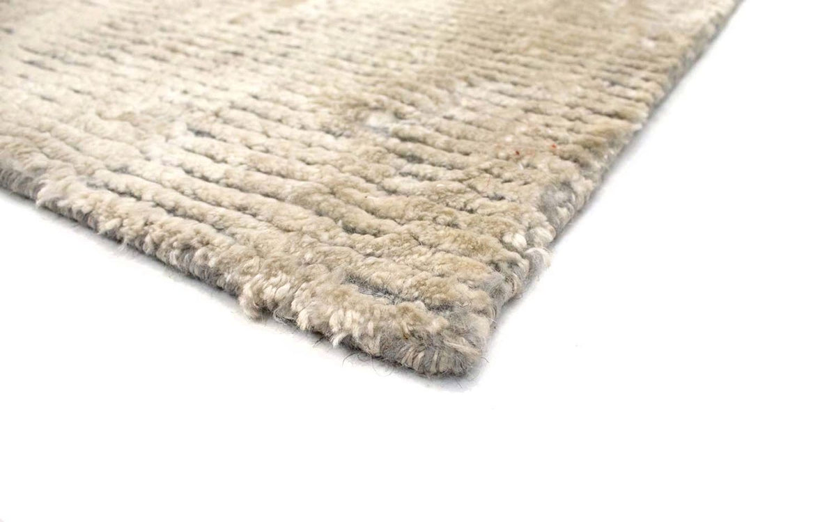 Viscose tapijt - 95 x 65 cm - beige