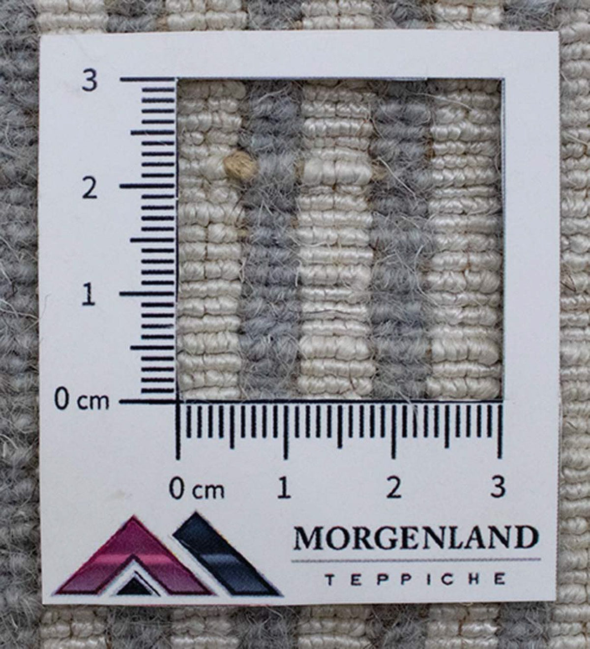 Viscose tapijt - 95 x 65 cm - beige