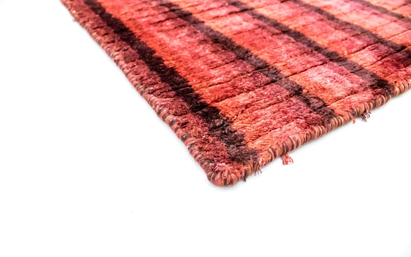 Loper Viscose tapijt - 203 x 63 cm - rood