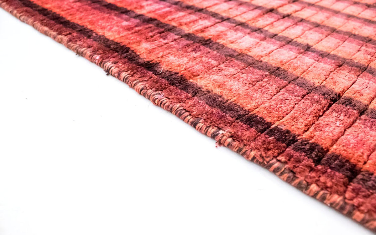 Loper Viscose tapijt - 203 x 63 cm - rood