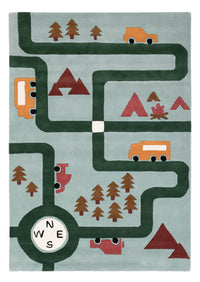 Kinderteppich Spielstraße Autos – product image