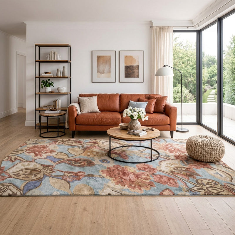 Designer tapijt FloralThreads - Designerteppich