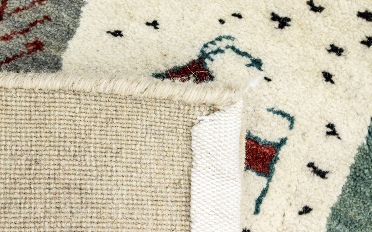 Gabbeh Tapijt - Loribaft Perzisch - 198 x 150 cm - gekleurd