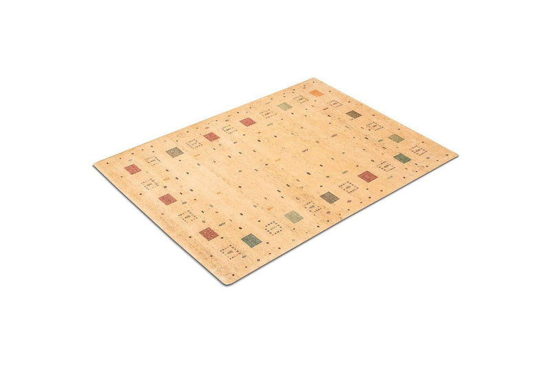 Gabbeh Tapijt - Loribaft Perzisch - 200 x 146 cm - beige