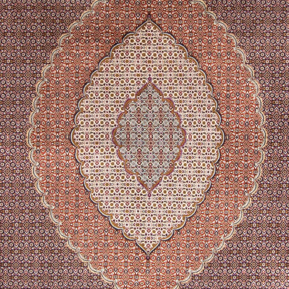 Perzisch tapijt - Tabriz - Royal - 390 x 304 cm - zwart