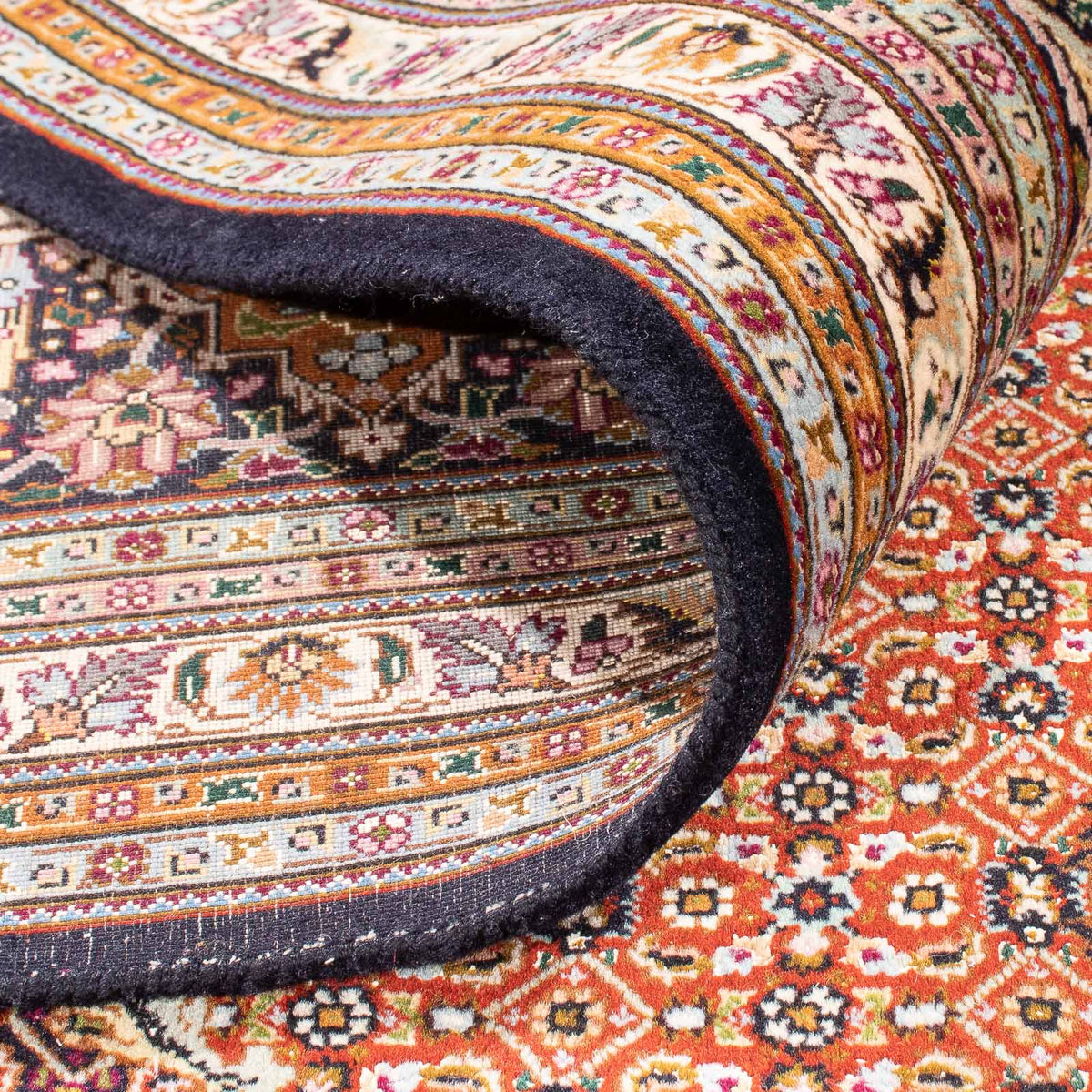 Perzisch tapijt - Tabriz - Royal - 390 x 304 cm - zwart