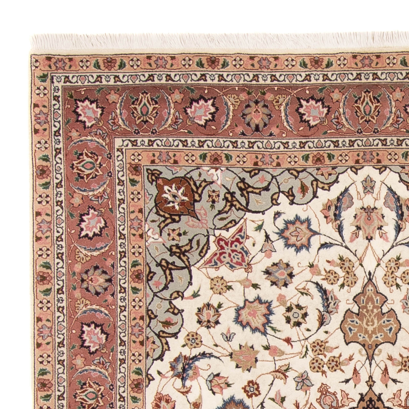 Tabriz - 50 Raj Tapijt 214x149cm - Perzisch tapijt