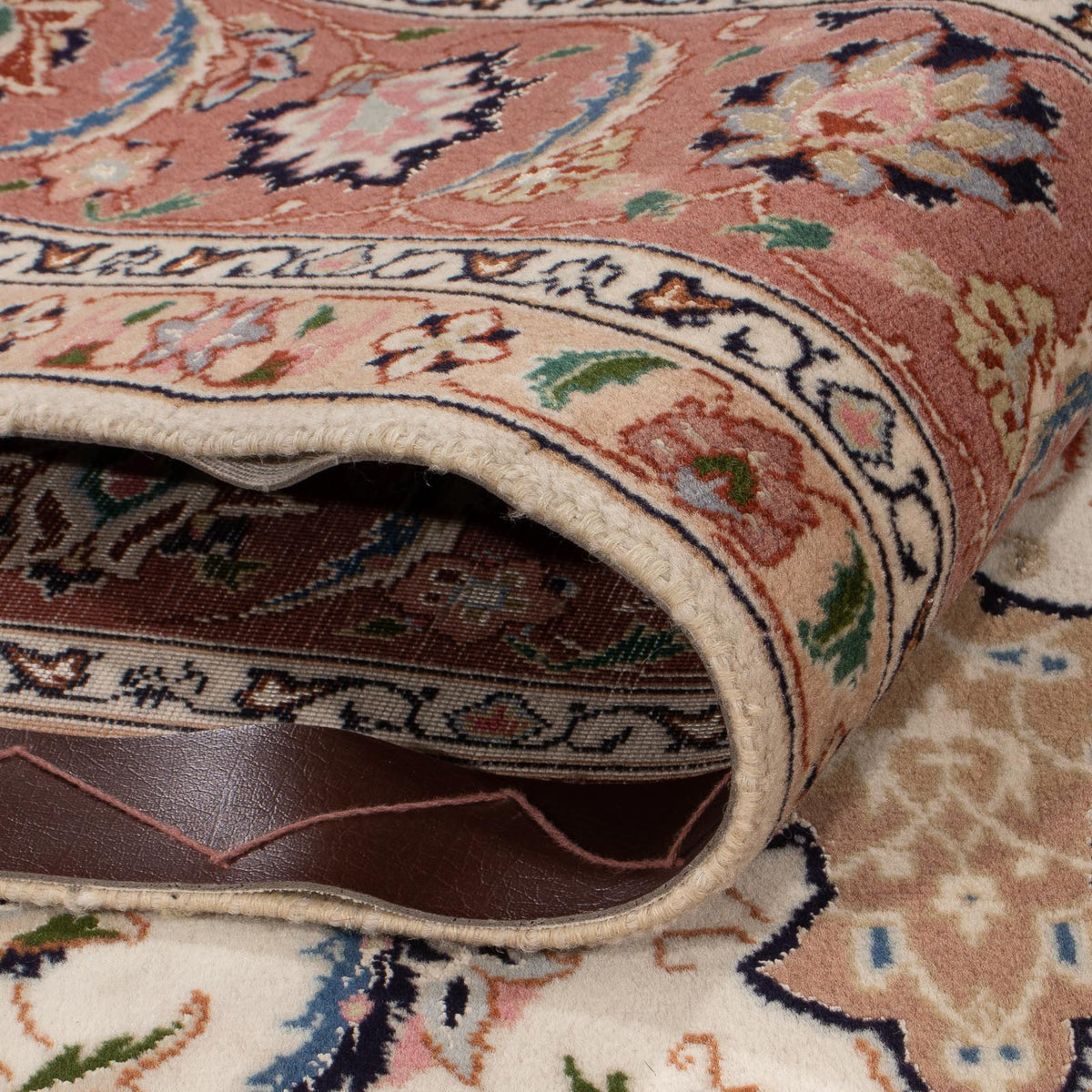 Perzisch tapijt - Tabriz - Royal - 214 x 149 cm - crème