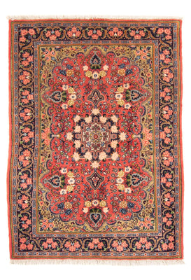Perzisch tapijt - Bijar - 160 x 110 cm - rood