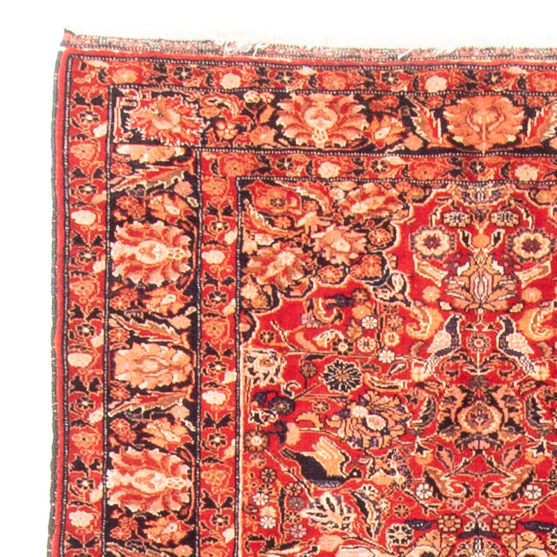 Loper Afghaans tapijt - 194 x 108 cm - rood