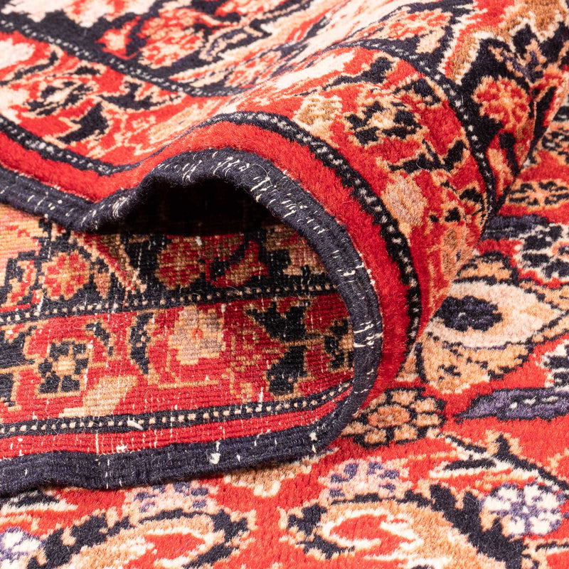 Loper Afghaans tapijt - 194 x 108 cm - rood