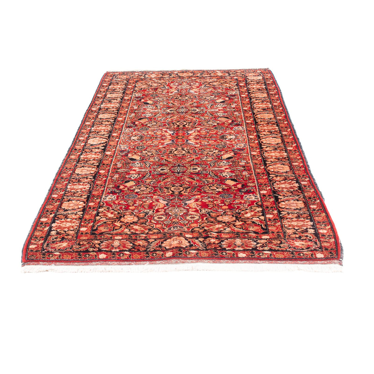 Loper Afghaans tapijt - 194 x 108 cm - rood