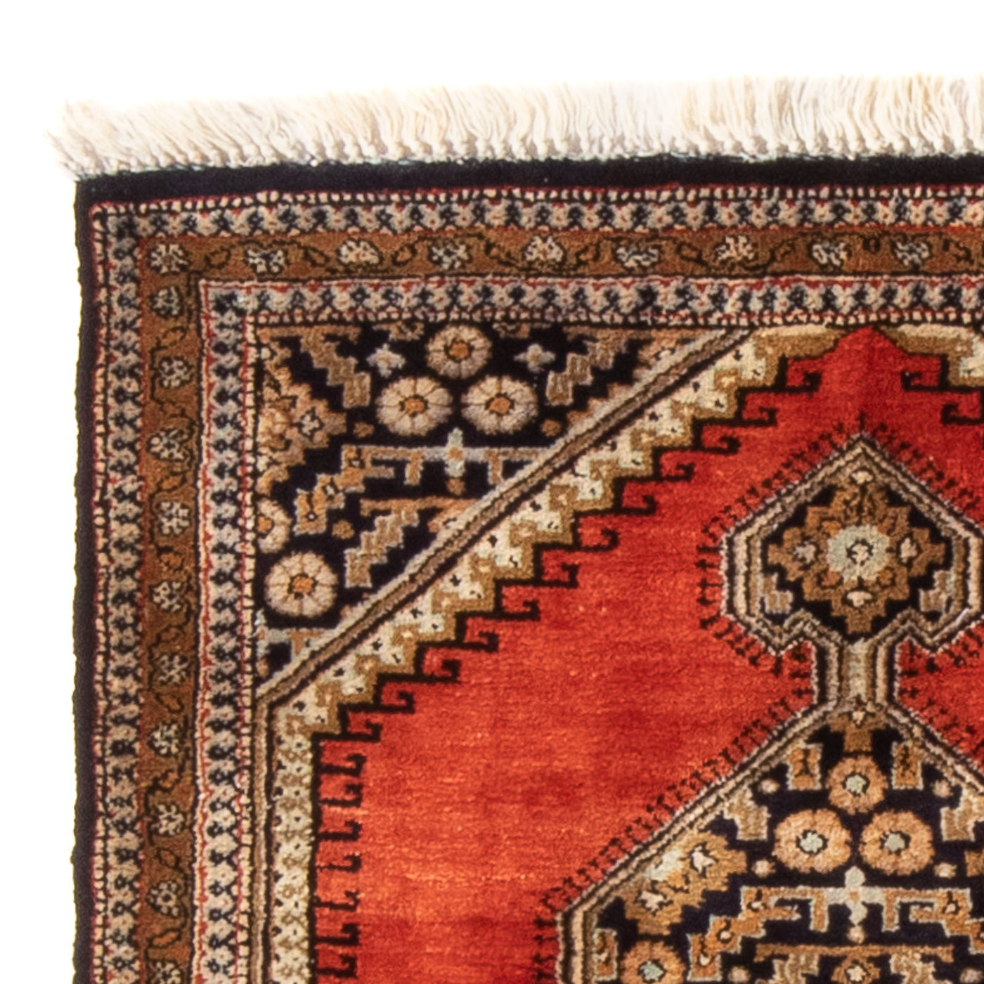 Qom zijde Tapijt 77x56cm - Perzisch tapijt