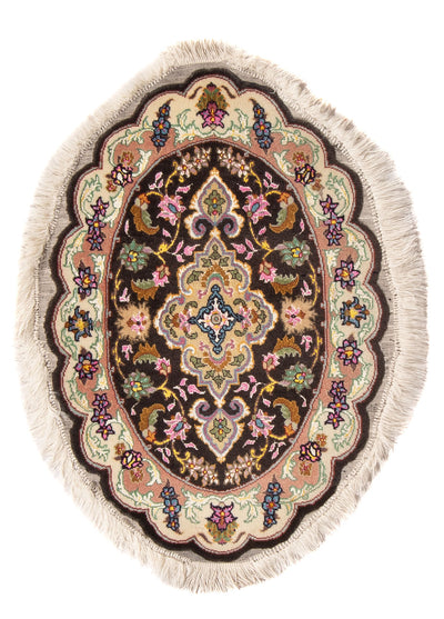 Tabriz - 50 Raj Tapijt 48x68cm - Perzisch tapijt
