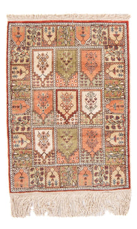Oosters tapijt - Hereke - 59 x 45 cm - veelkleurig