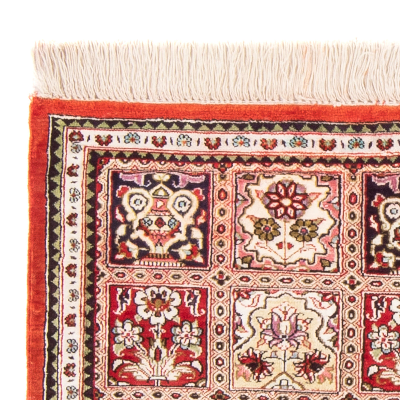Qom zijde Tapijt 71x58cm - Perzisch tapijt