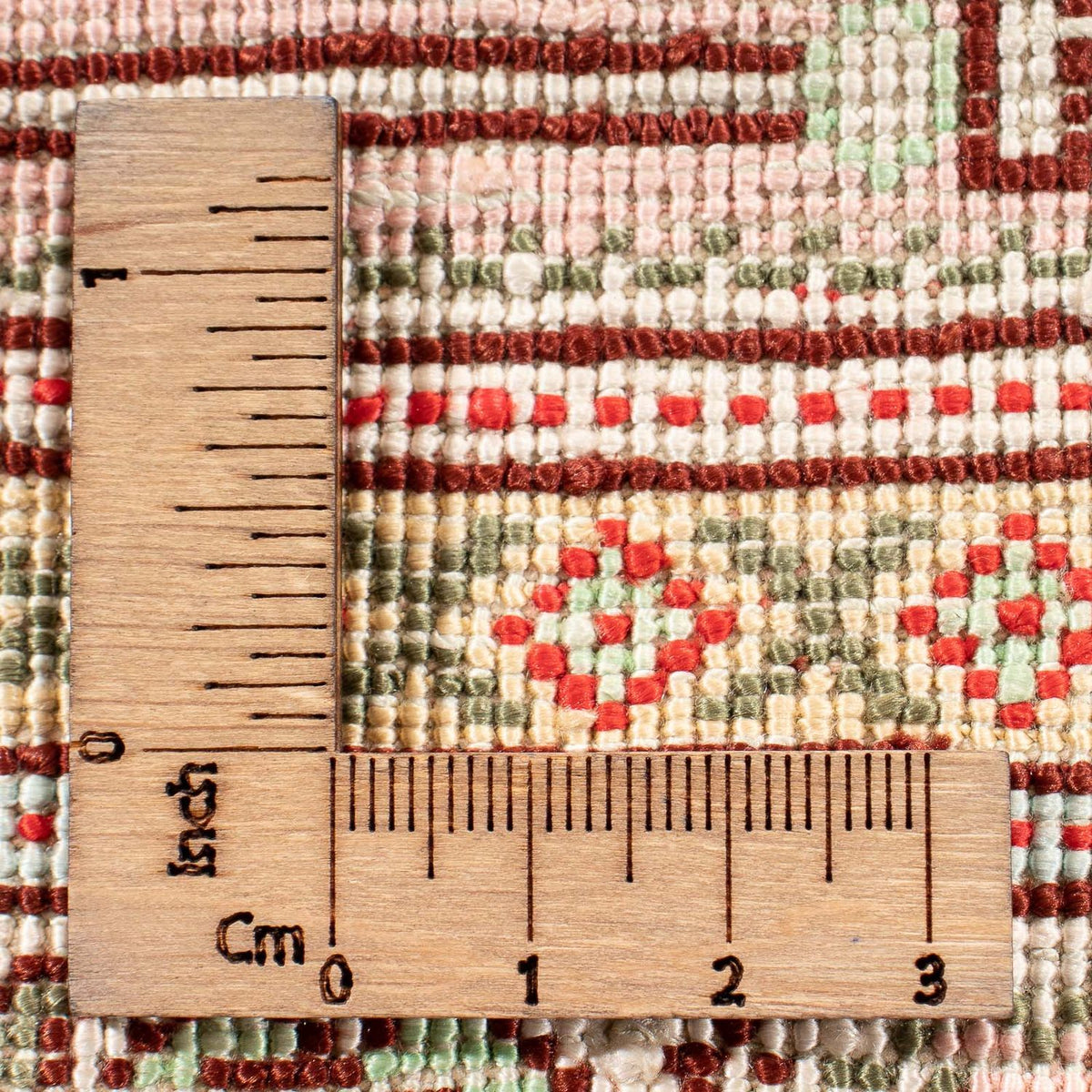 Oosters tapijt - Hereke - 61 x 41 cm - veelkleurig