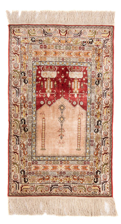 Hereke Tapijt 72x119cm - Oosters Tapijt