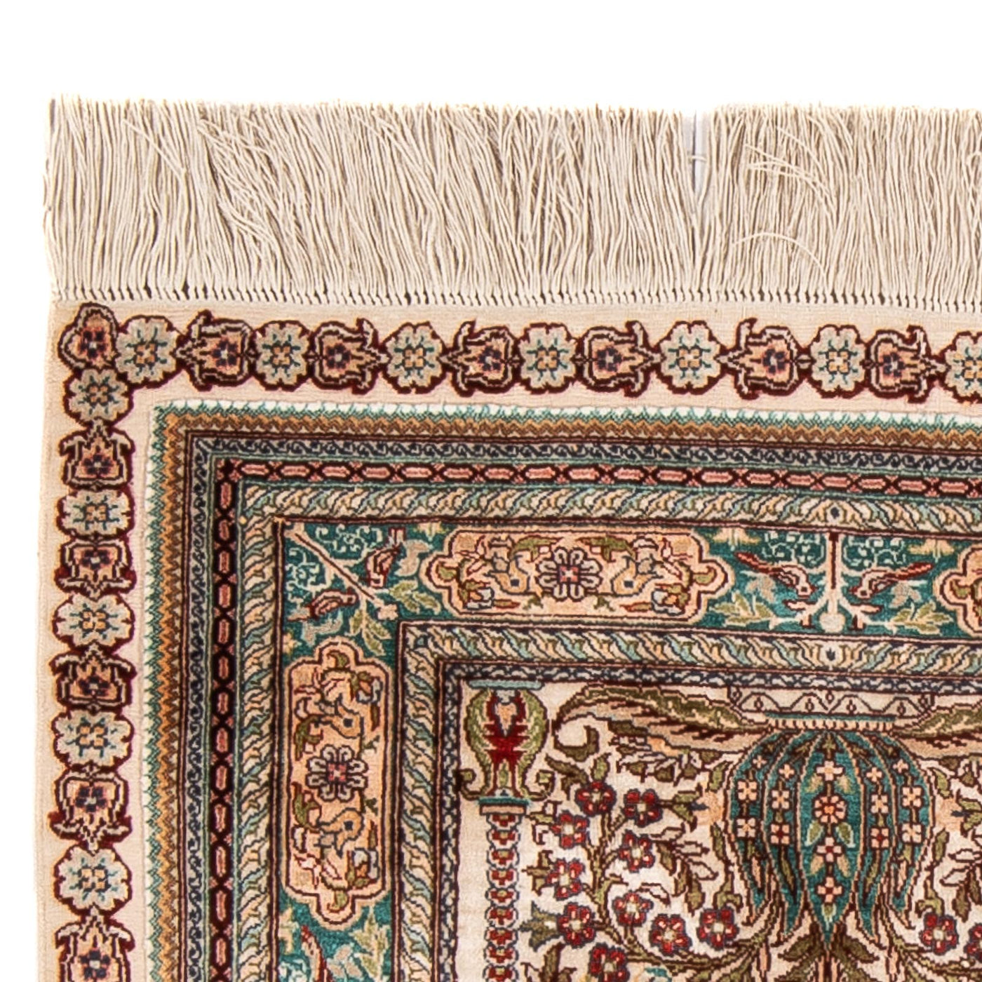 Hereke Tapijt 91x62cm - Oosters Tapijt