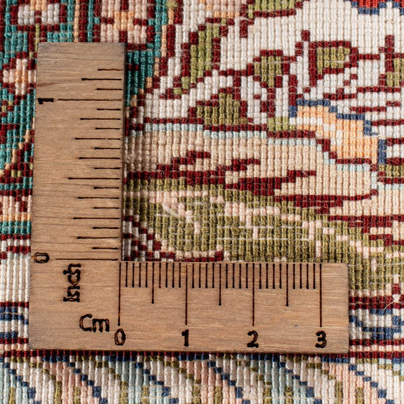 Oosters tapijt - Hereke - 91 x 62 cm - veelkleurig