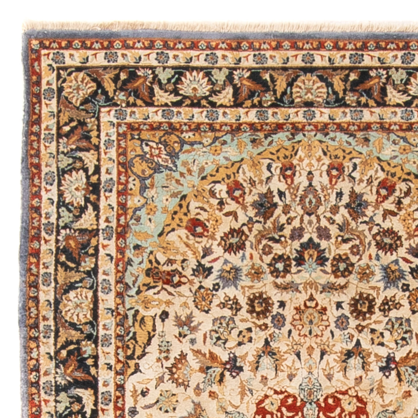 Chinese zijde Tapijt 154x94cm - Oosters Tapijt