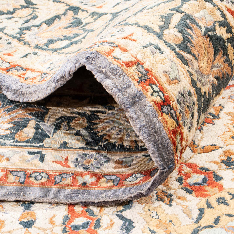 Zijden tapijt - China zijde - 154 x 94 cm - veelkleurig