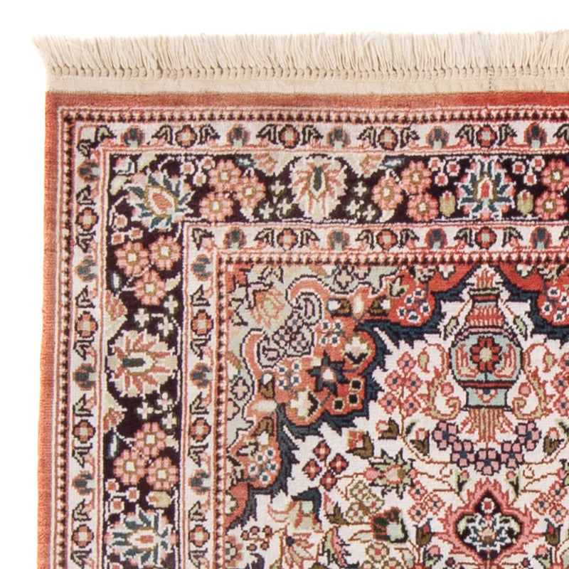 Zijden tapijt - China zijde - 91 x 63 cm - beige