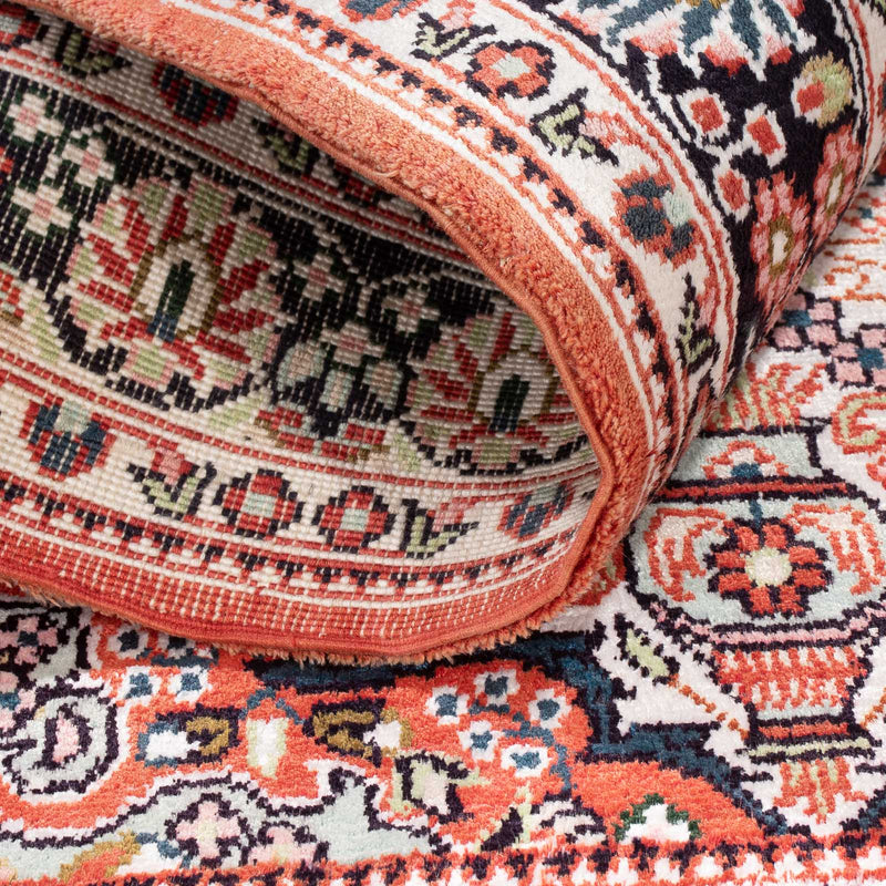 Zijden tapijt - China zijde - 91 x 63 cm - beige