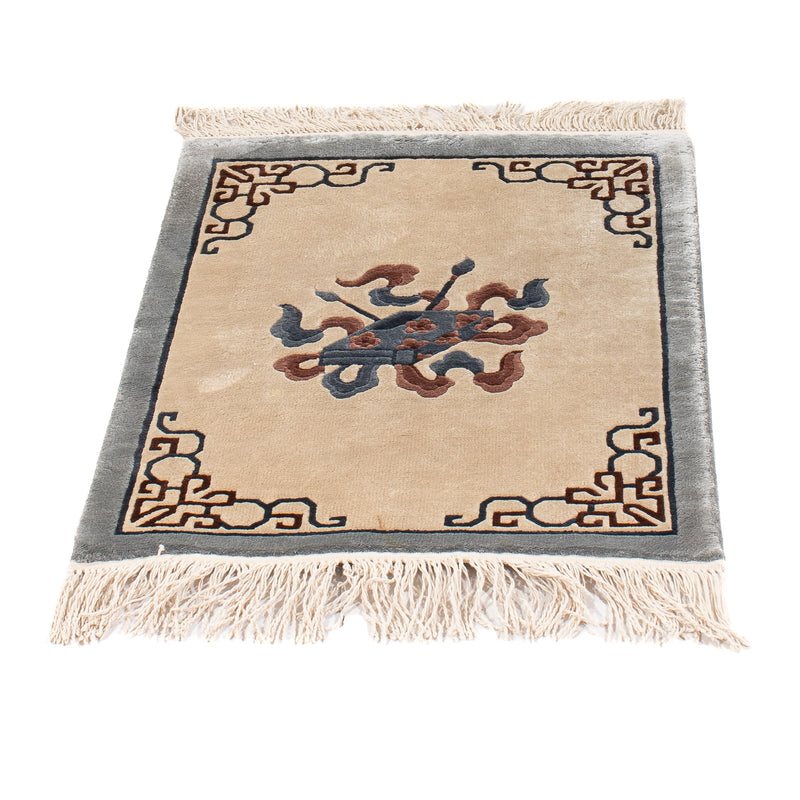 China Tapijt - 62 x 46 cm - beige