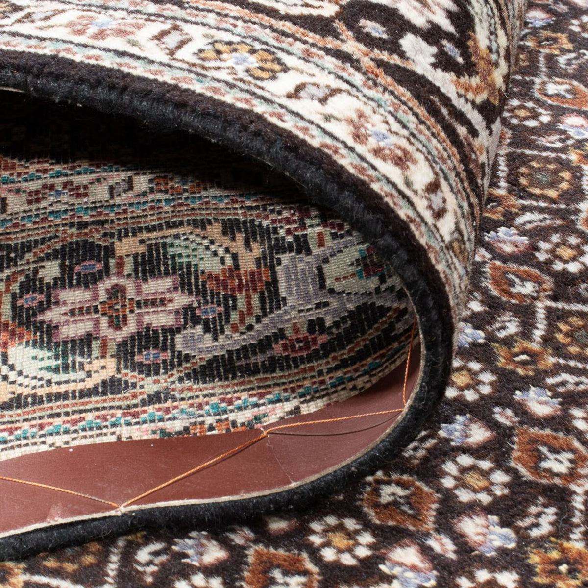 Perzisch tapijt - Tabriz - Royal - 195 x 154 cm - donker beige