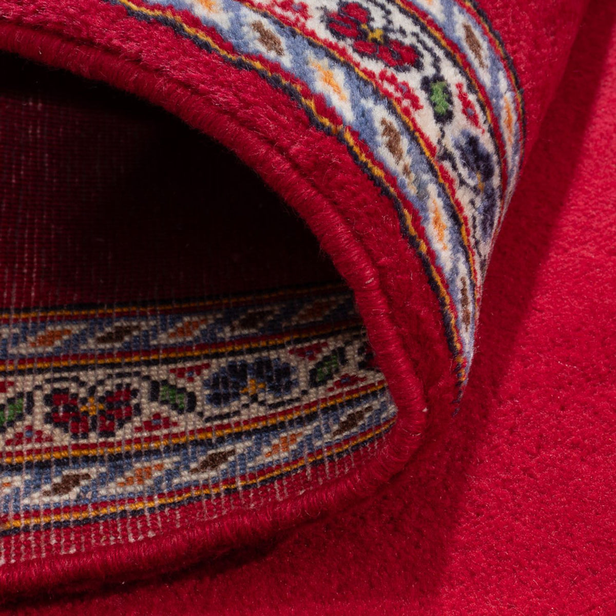 Loper Perzisch tapijt - Keshan - 275 x 103 cm - rood