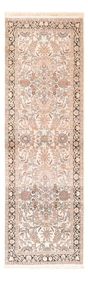 Loper Zijden tapijt - Kashmir Silk - 280 x 96 cm - roze