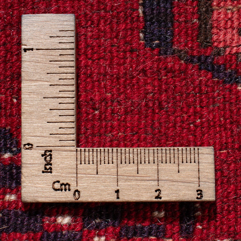 Turkaman tapijt - 121 x 83 cm - donkerrood