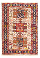 Zijden kilim Tapijt 135x109cm