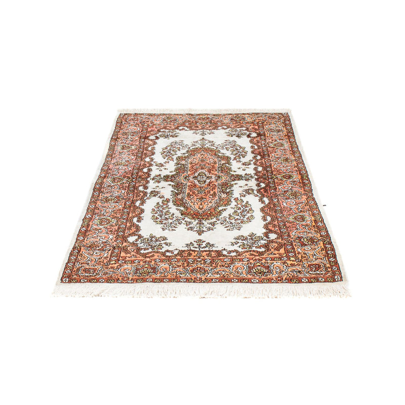 Zijden tapijt - Kashmir Silk - 158 x 93 cm - beige