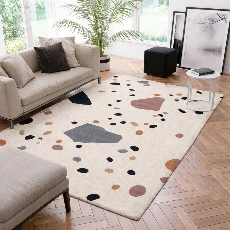 Wollen tapijt BrightMosaic - Wollen tapijt