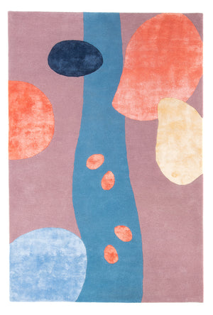 Wollen tapijt - Bouquet - rechthoekig