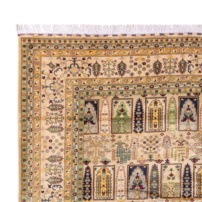 Afghaans tapijt - 400 x 300 cm - beige