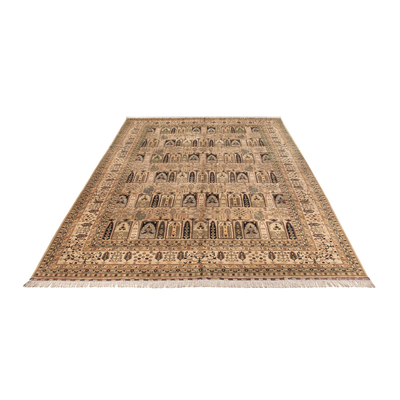 Afghaans tapijt - 400 x 300 cm - beige