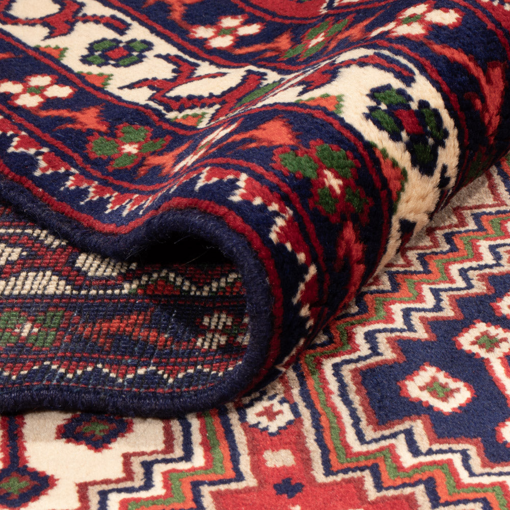 Afghaans tapijt - 382 x 290 cm - donker beige