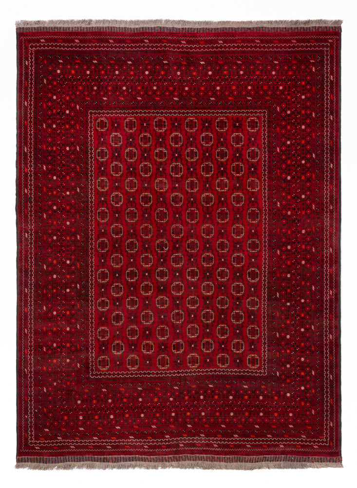 Afghaans tapijt - Bukhara - 276 x 200 cm - rood