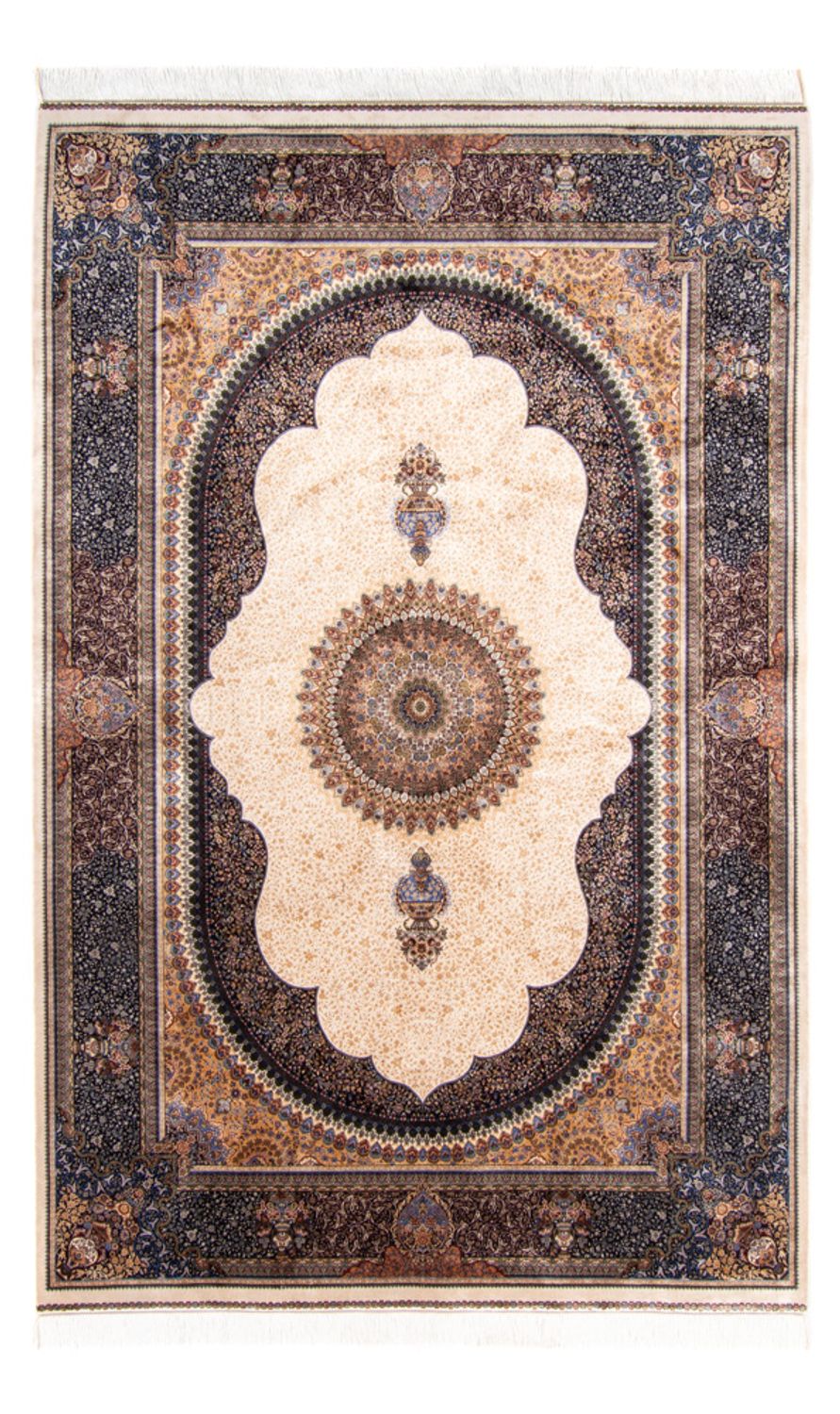 Perzisch tapijt - Ghom - 230 x 148 cm - beige