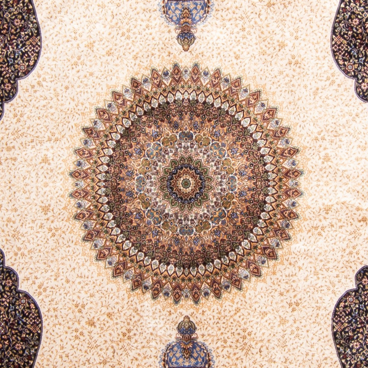 Perzisch tapijt - Ghom - 230 x 148 cm - beige