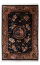 Perzisch tapijt - Ghom - 230 x 150 cm - donkerblauw