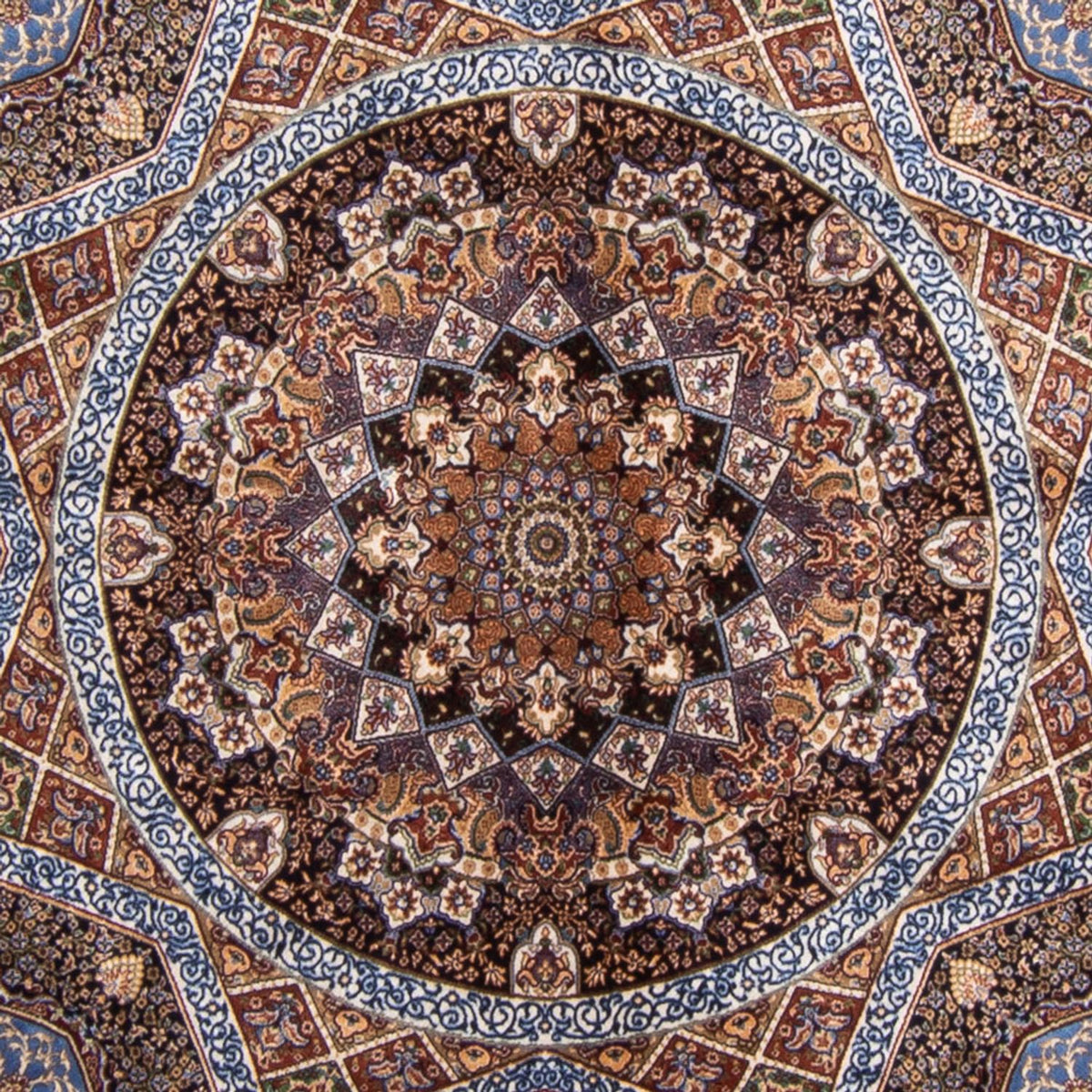 Perzisch tapijt - Ghom - 230 x 150 cm - veelkleurig