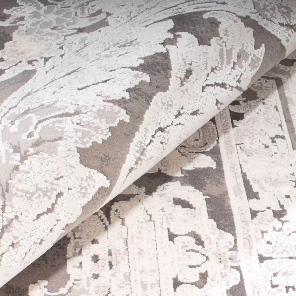 Designer tapijt - 300 x 200 cm - grijs