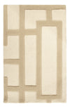 Wollen tapijt 60x90cm - Wollen tapijt - Rechthoekig / Beige / 60 x 90 cm Rechthoekig