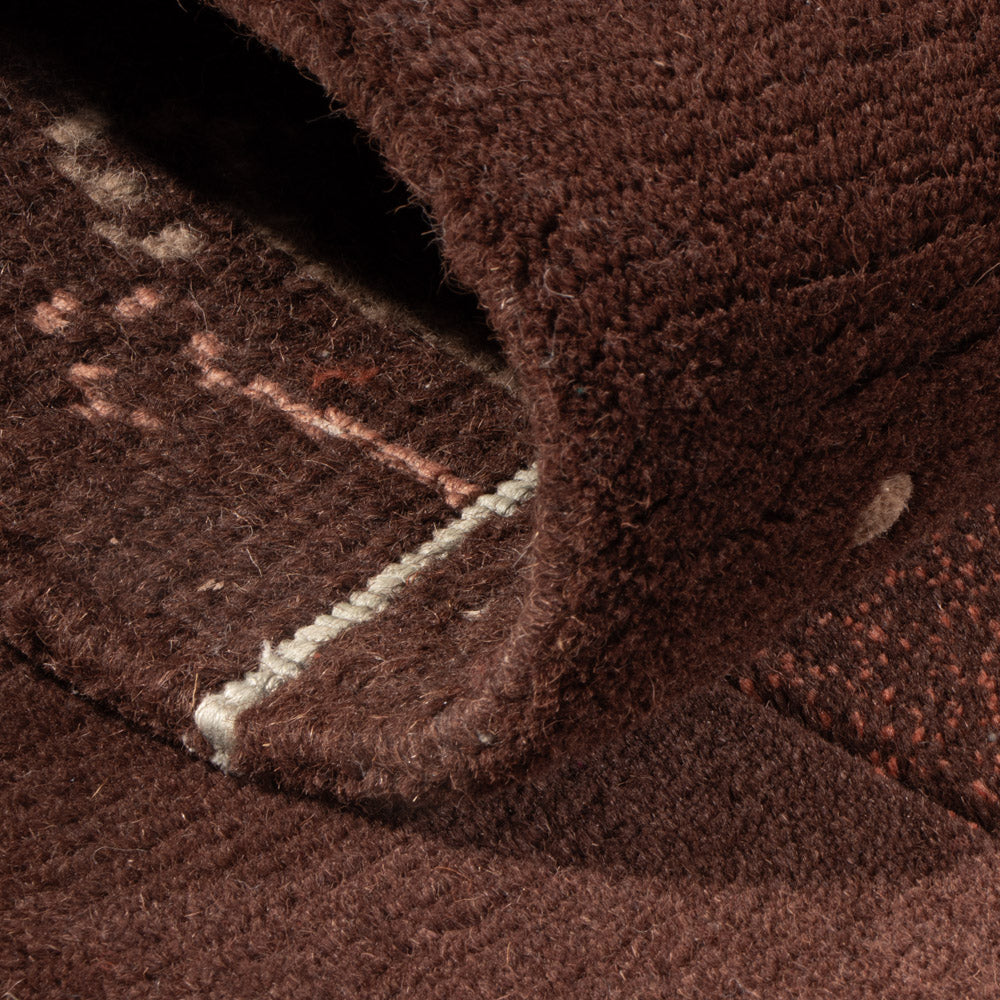 Nepal tapijt - 140 x 70 cm - donker beige