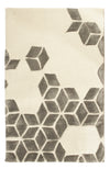 Wollen tapijt 60x90cm - Wollen tapijt - Rechthoekig / Beige / 60 x 90 cm Rechthoekig